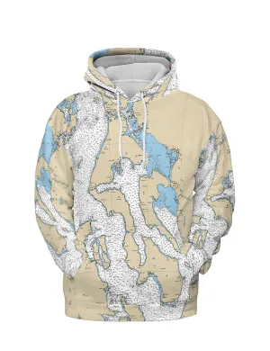 The Whidbey Island Lightweight Hoodie Sweatshirt