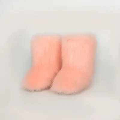 Thermische fuzzy platform laarzen