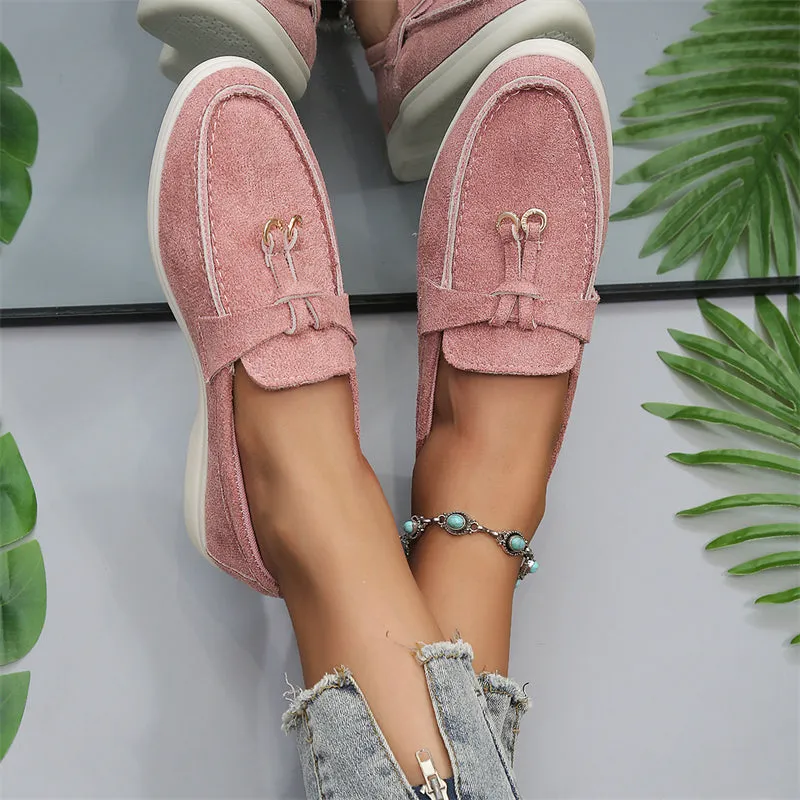 Trendy Versatile Casual Women's Walking Flat Loafers