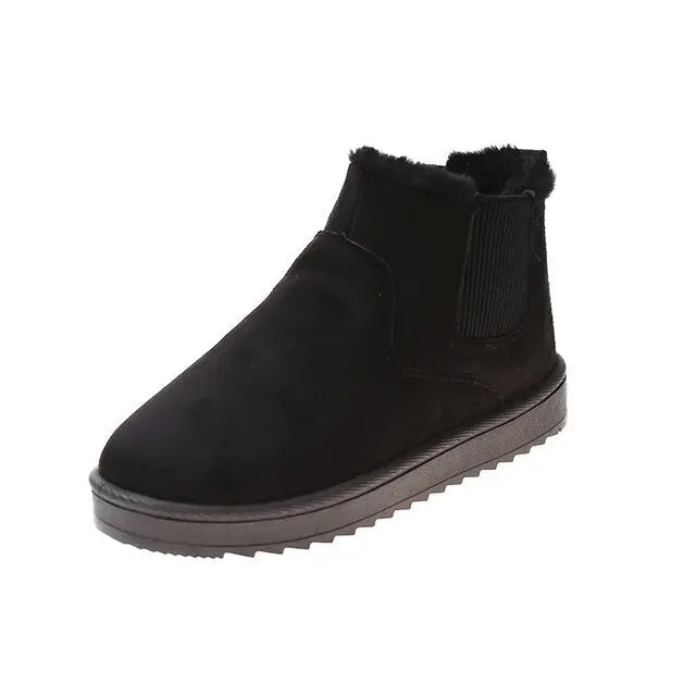 Trendy Women's Winter Ankle Boots | Stylish, Warm & Waterproof Design