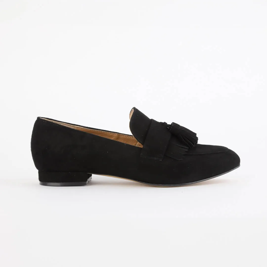 *UK size 2.5 - GRACIE  - beige suede, 1.5cm heels