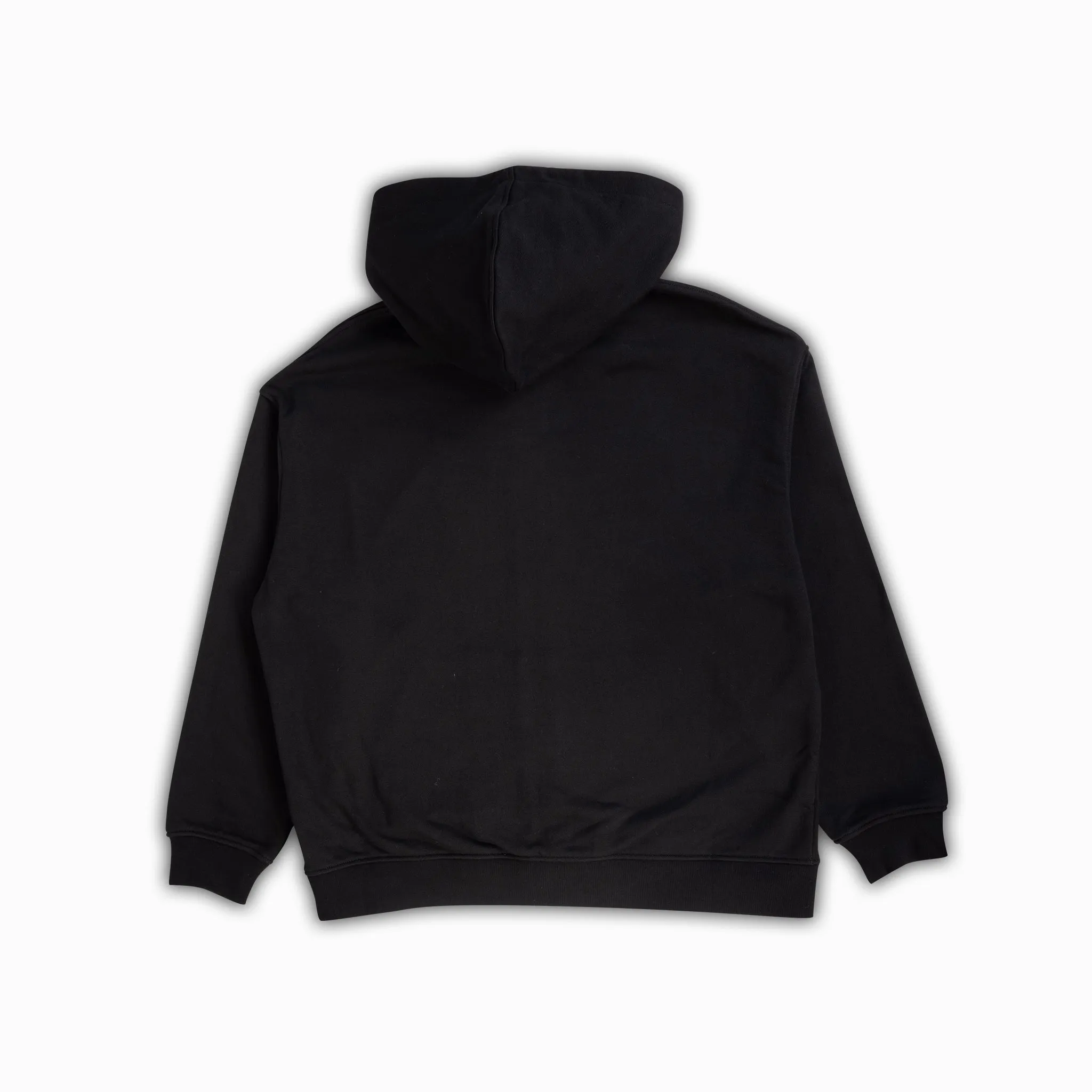 Uniform Zip Hoodie - Black