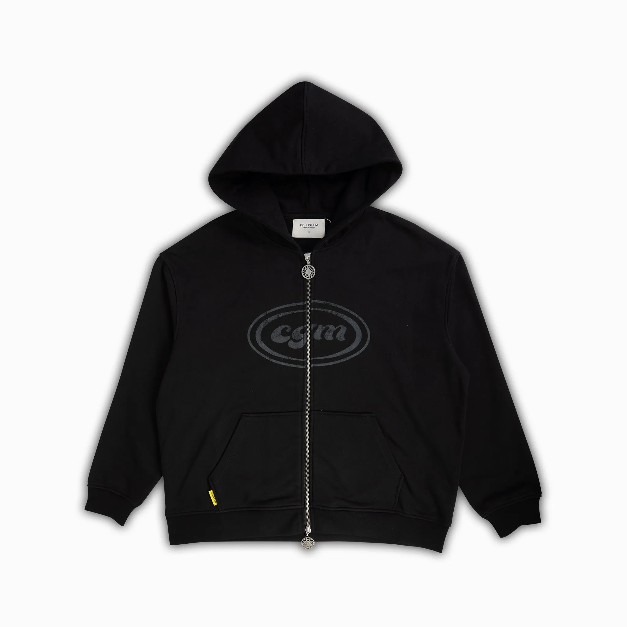 Uniform Zip Hoodie - Black