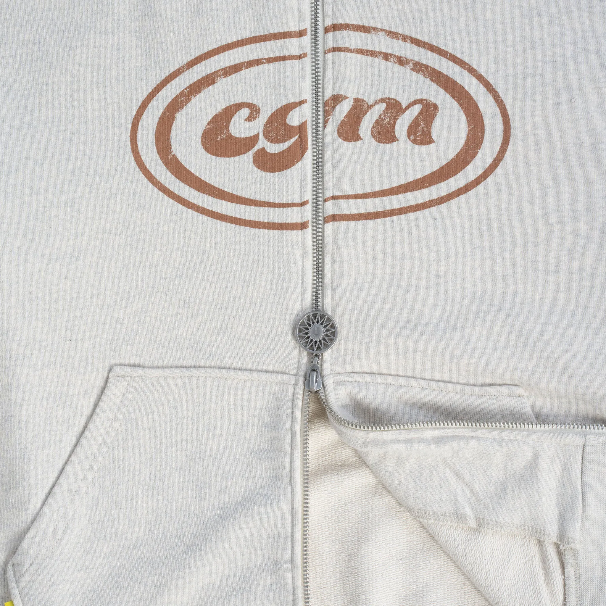 Uniform Zip Hoodie - Grey
