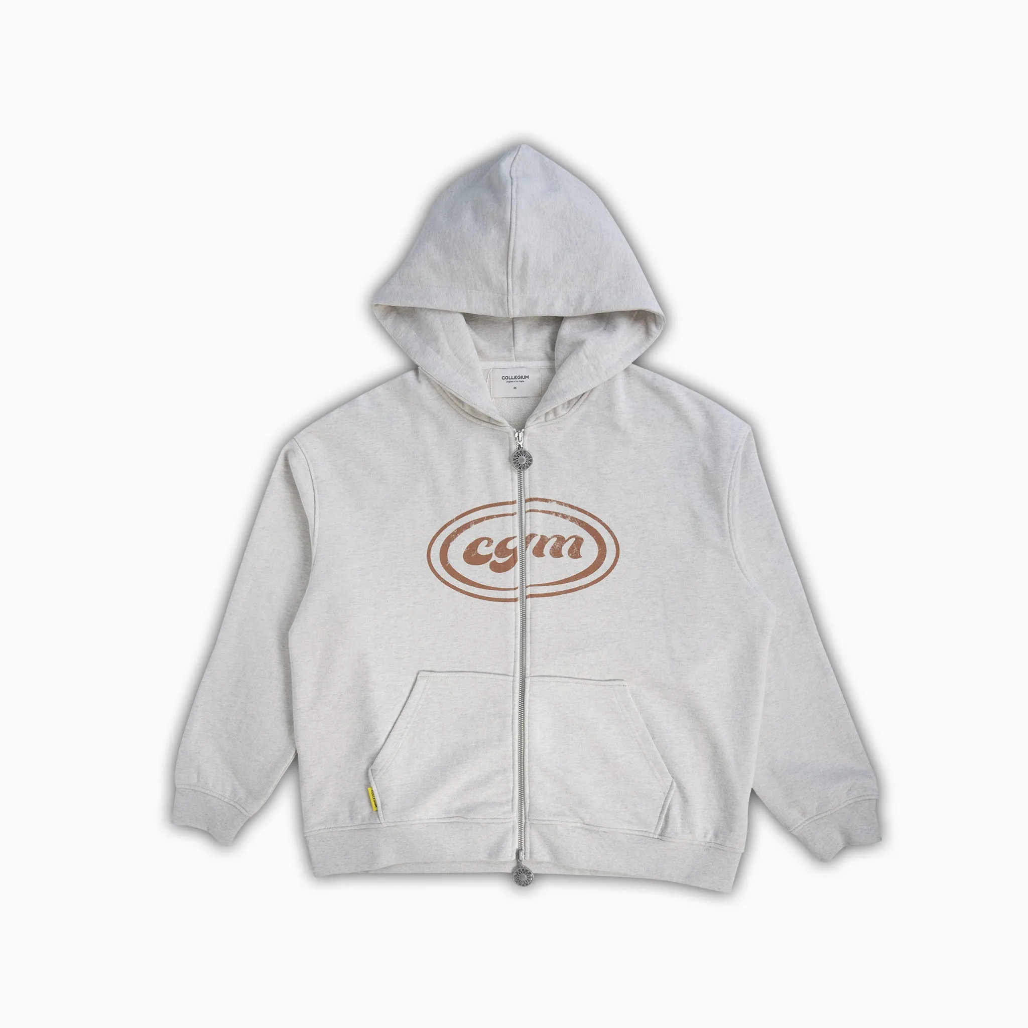 Uniform Zip Hoodie - Grey