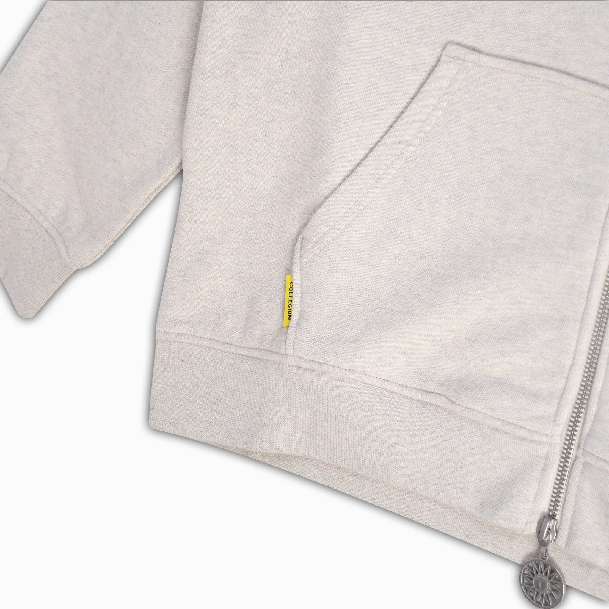 Uniform Zip Hoodie - Grey