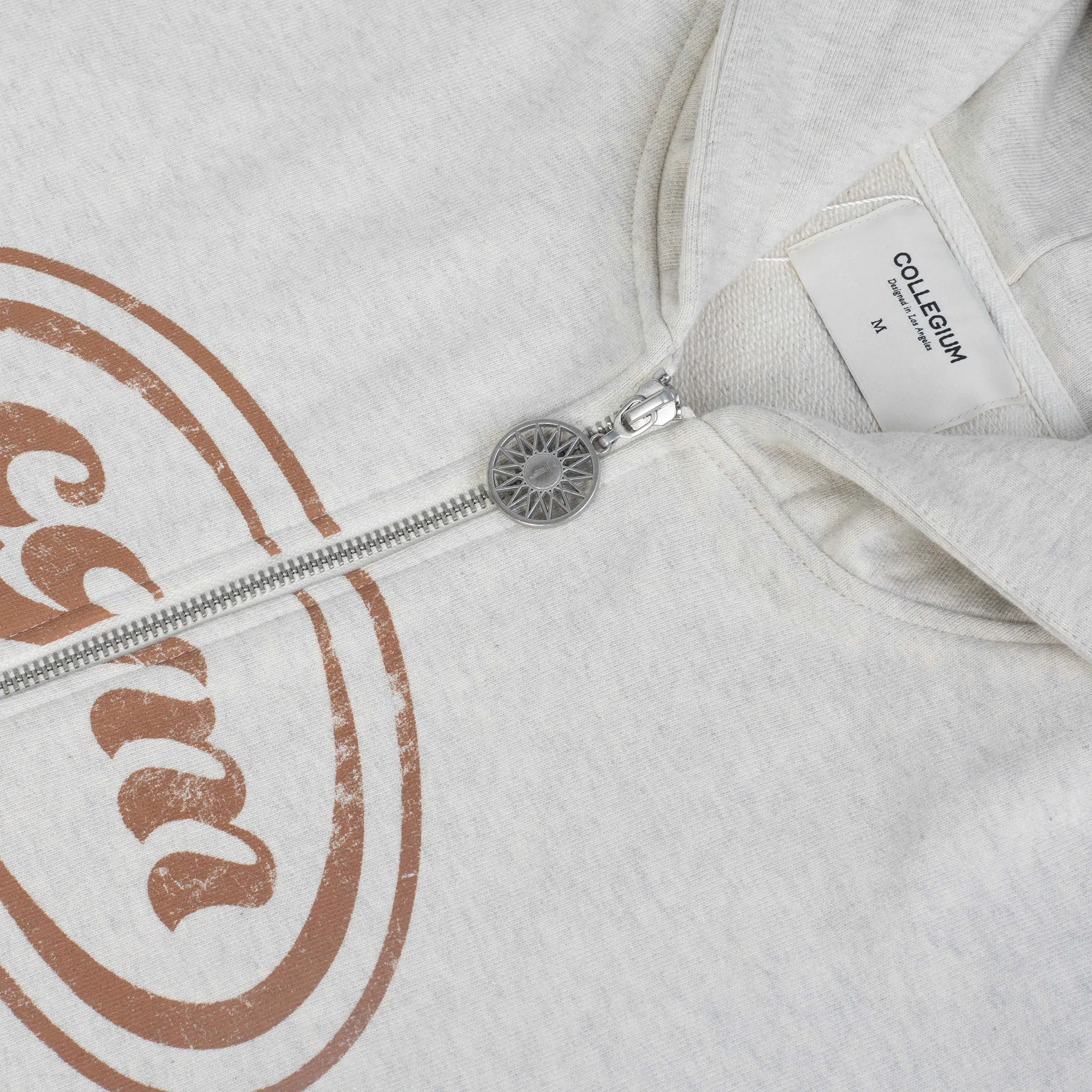 Uniform Zip Hoodie - Grey