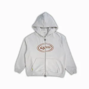 Uniform Zip Hoodie - Grey