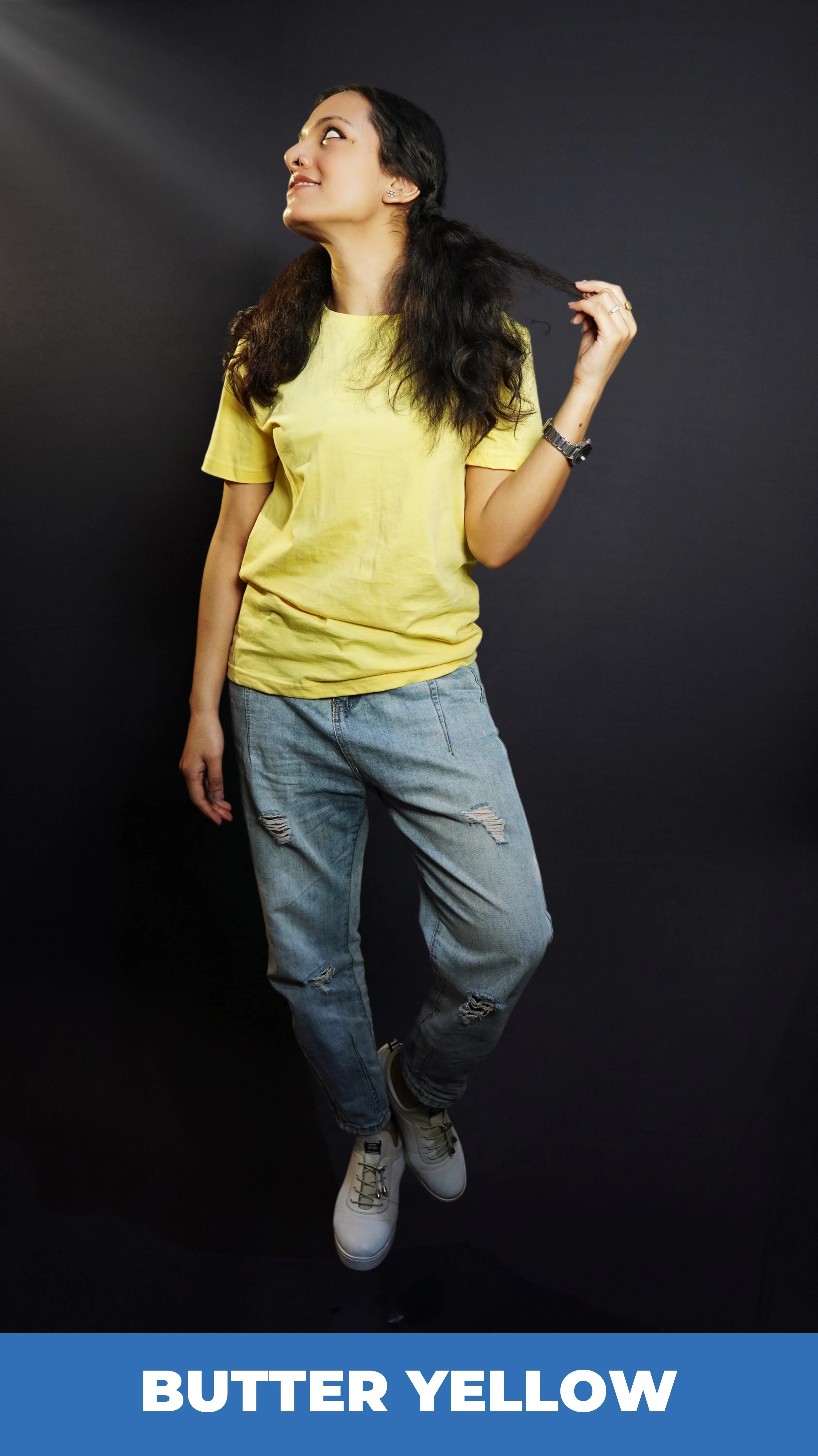 Unisex Butter Yellow T shirt