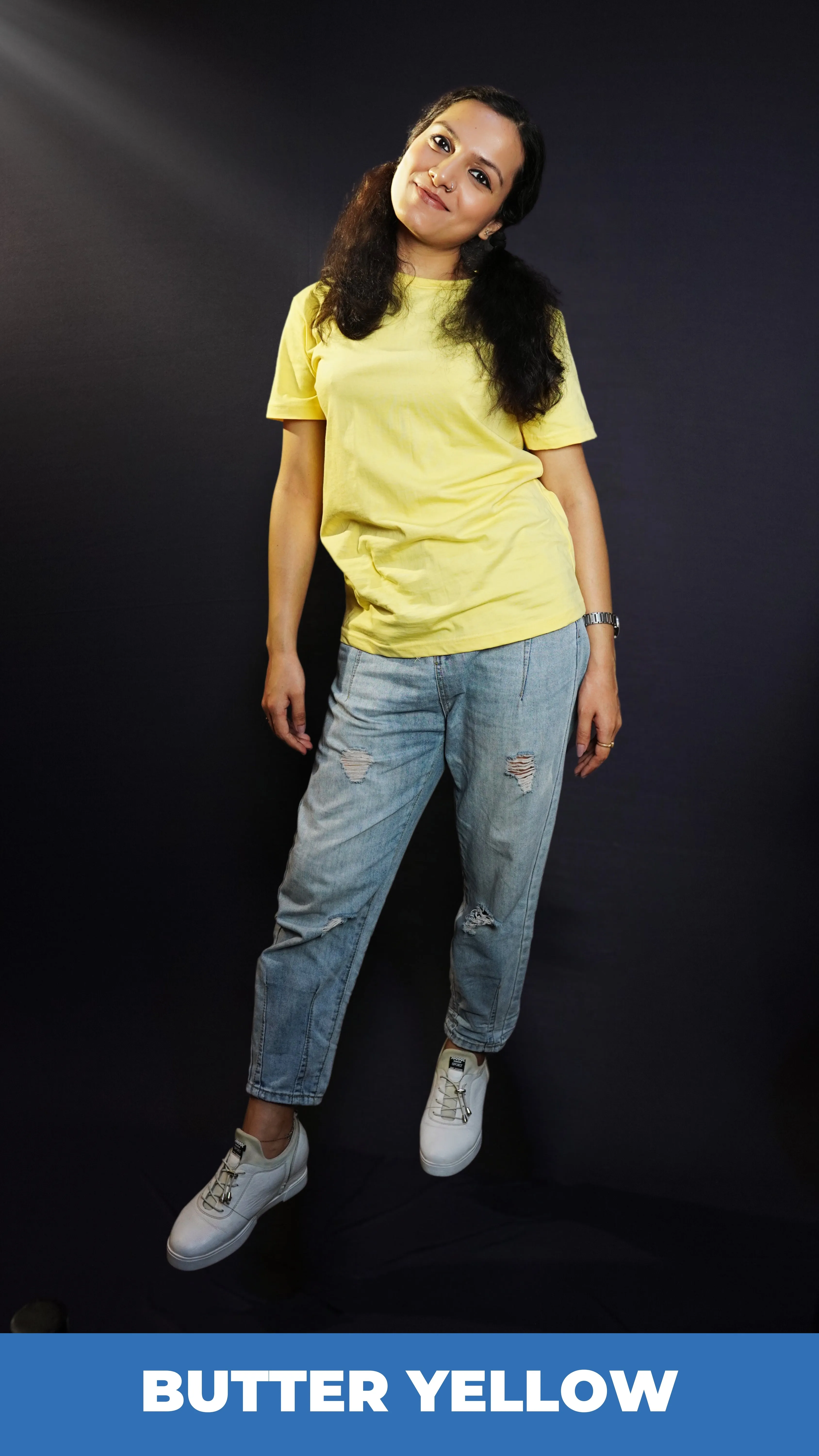 Unisex Butter Yellow T shirt