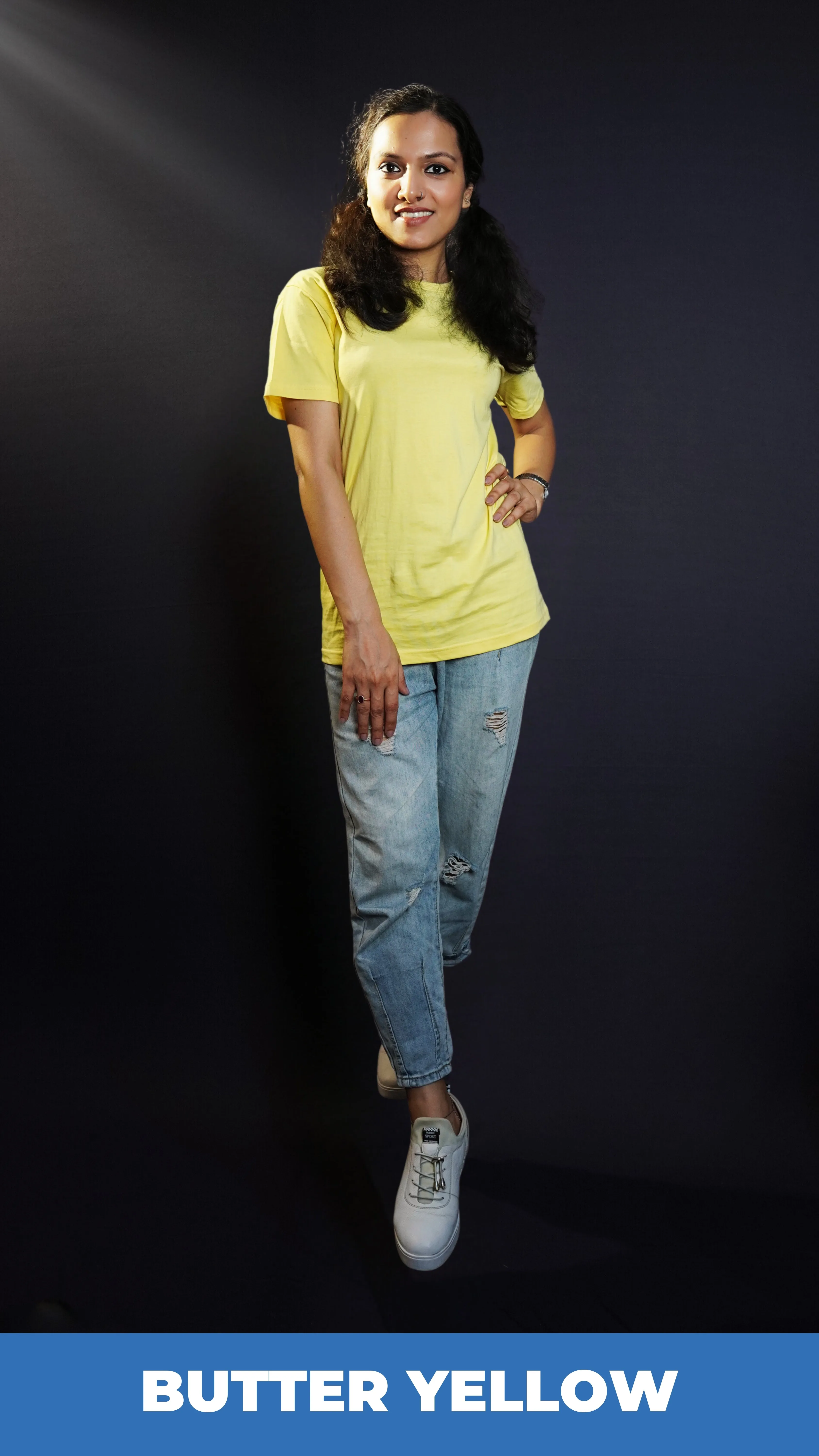 Unisex Butter Yellow T shirt