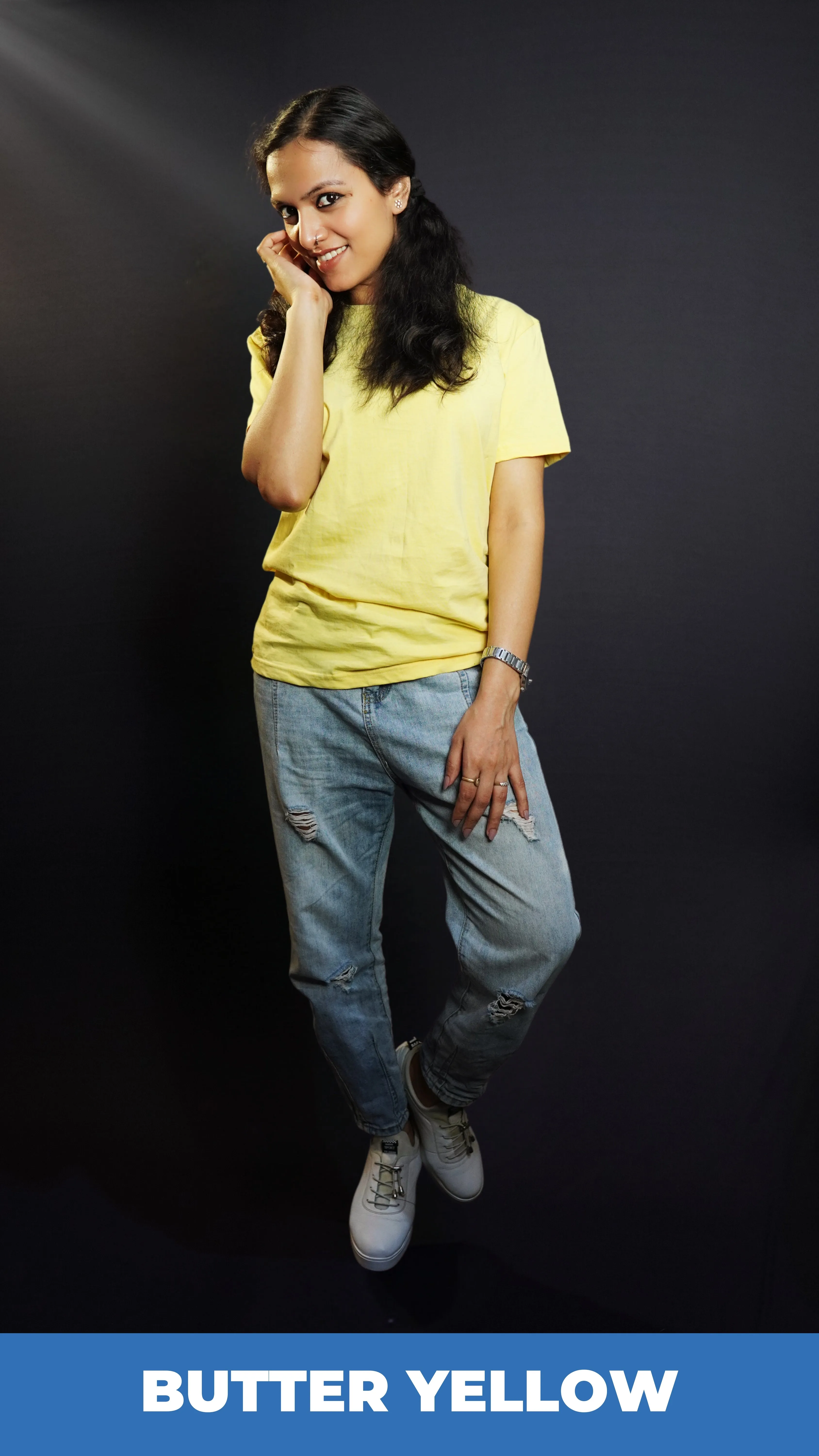 Unisex Butter Yellow T shirt