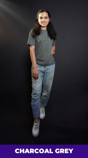 Unisex Charcoal Grey T Shirt