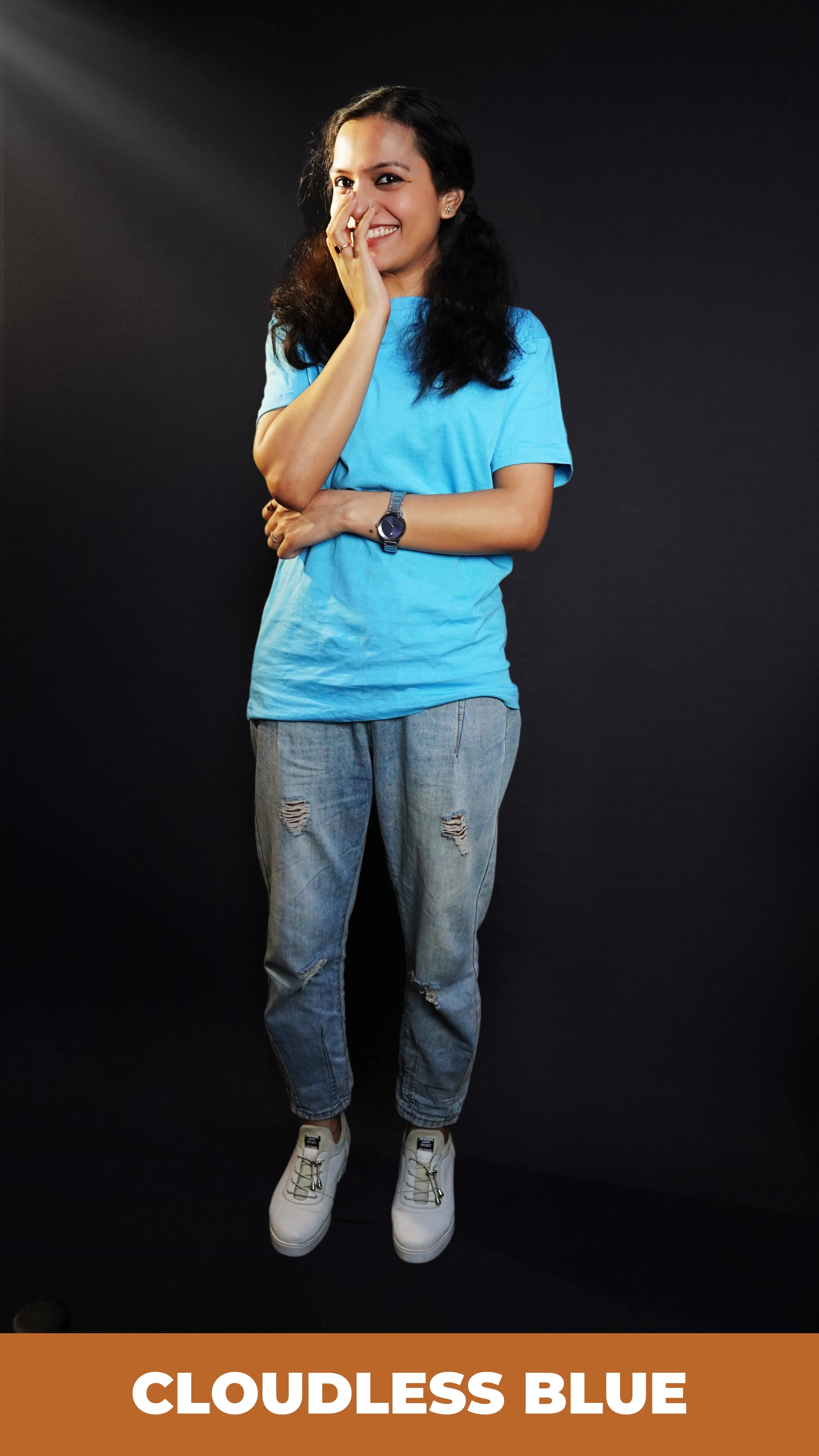 Unisex Cloudless Blue T shirt