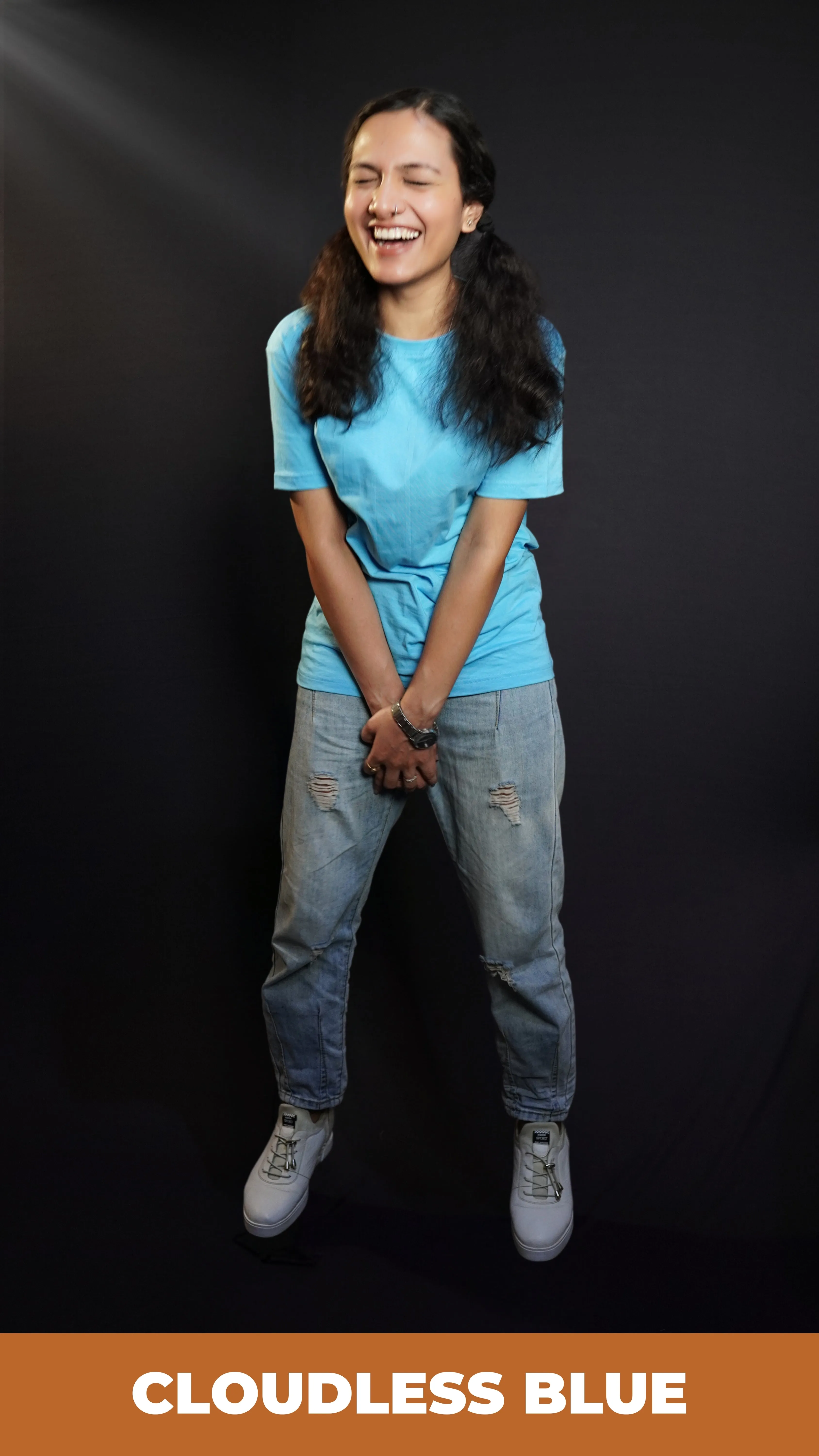 Unisex Cloudless Blue T shirt