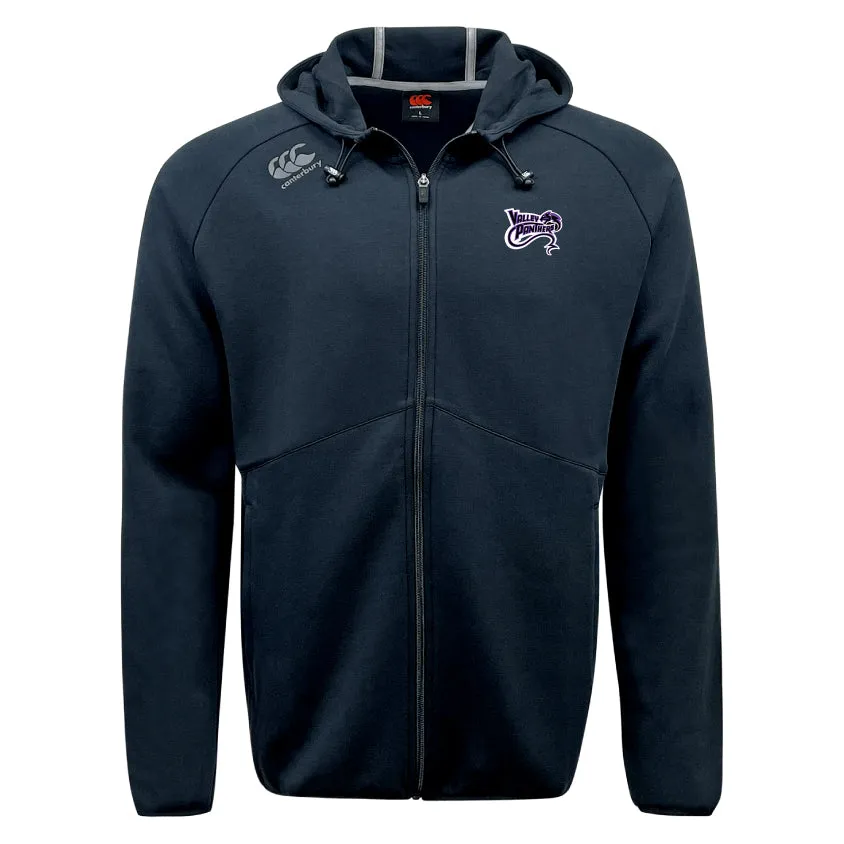 Valley Panthers Rugby Tempo Vapodri Full-Zip Hoodie by Canterbury