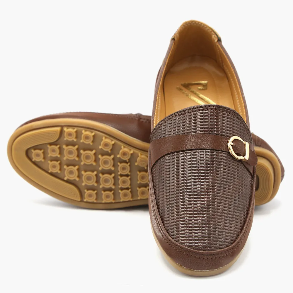 Valuable Loafers slip-on C-319 - Brown
