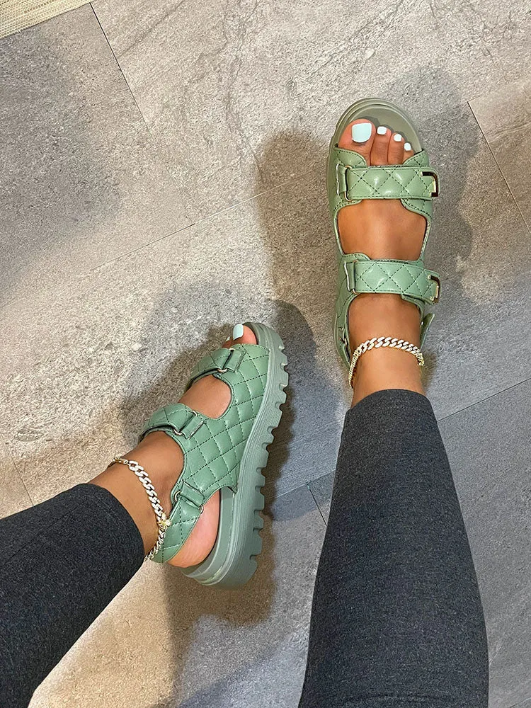 Velcro Thick Sole Sandals