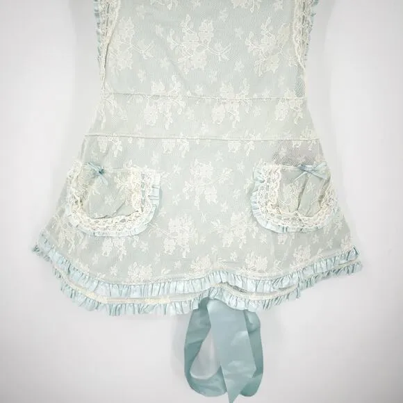 Victoria Secret VS Coquette Sexy Little Things French Maid Lingerie Bustier 36B