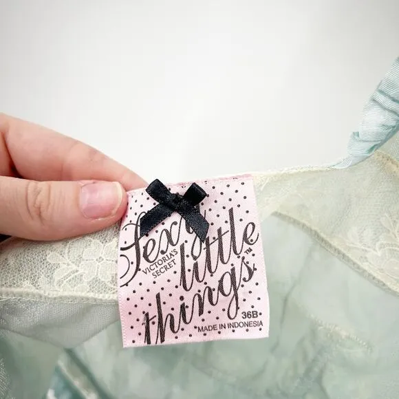 Victoria Secret VS Coquette Sexy Little Things French Maid Lingerie Bustier 36B