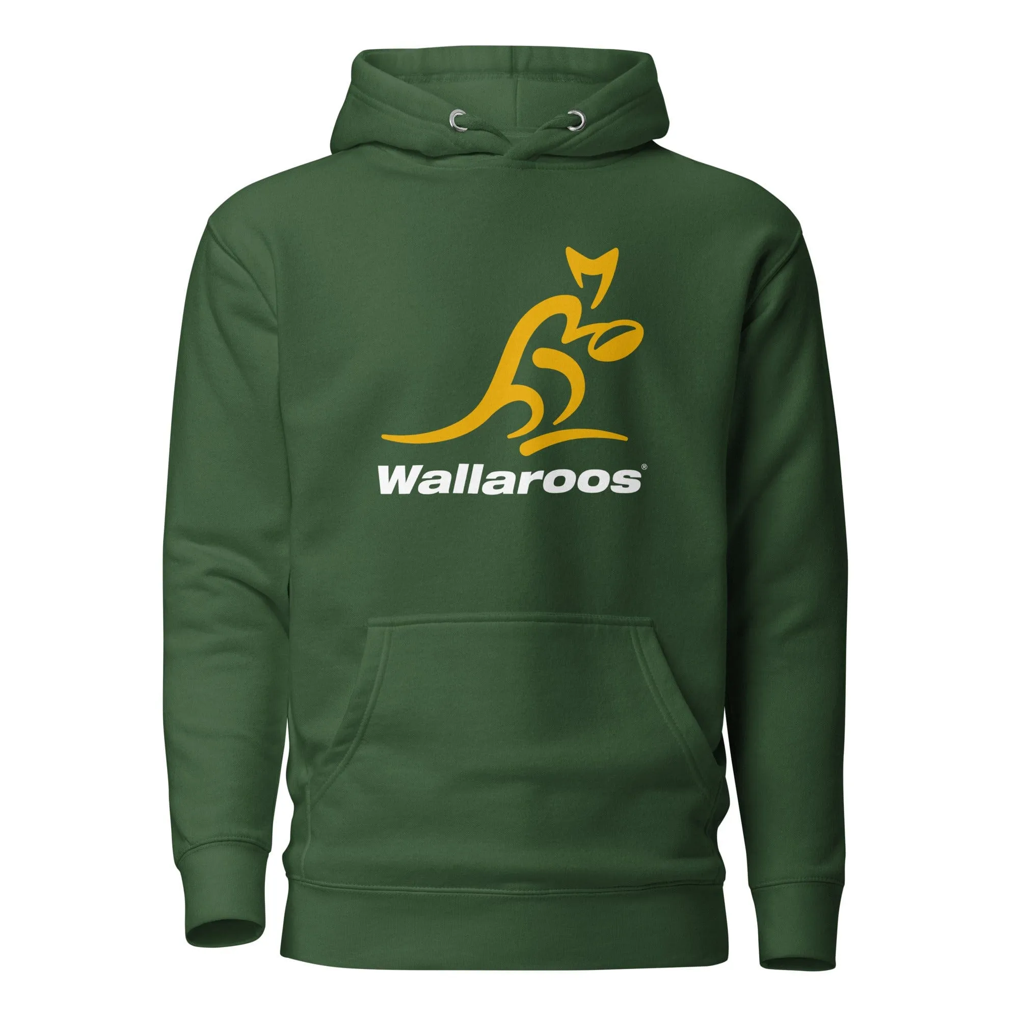 Wallaroos Gold/White Logo Hoodie