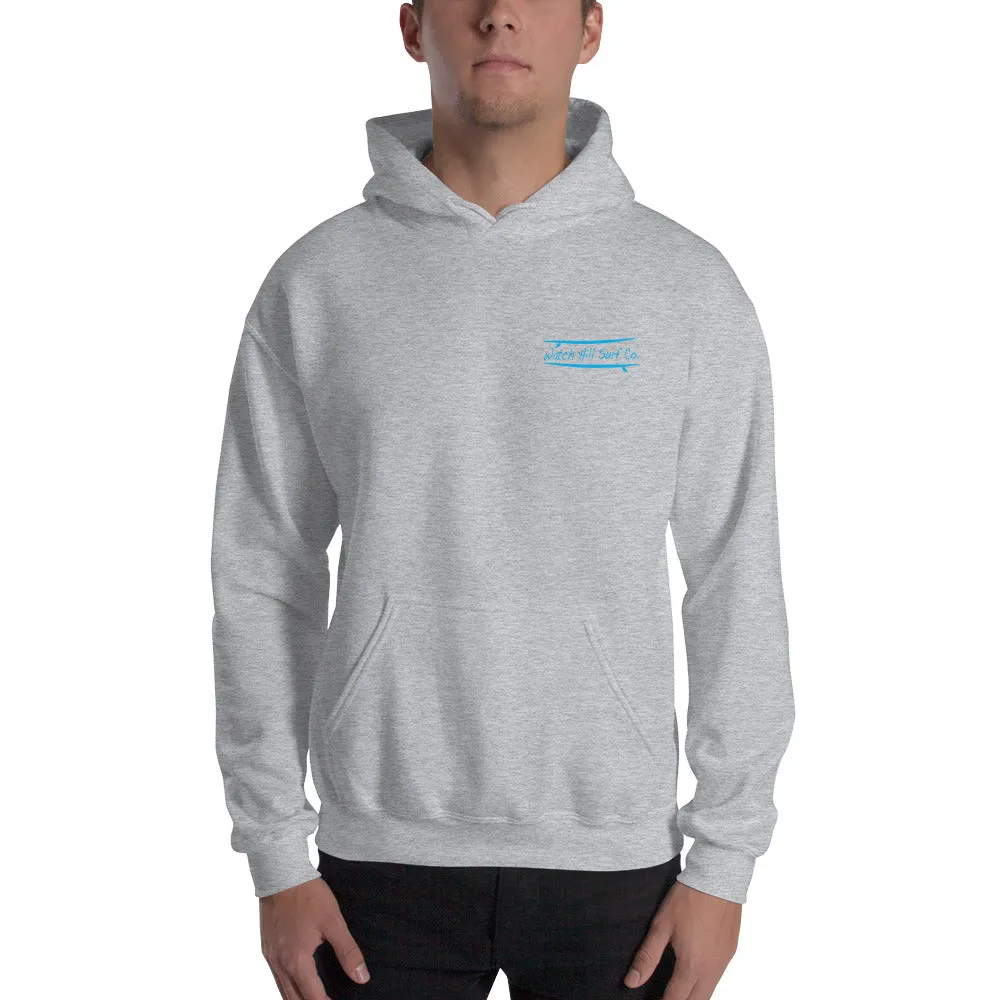 Watch Hill Surf Co. 'Parallel Boards' Unisex Hoodie - (Blue)