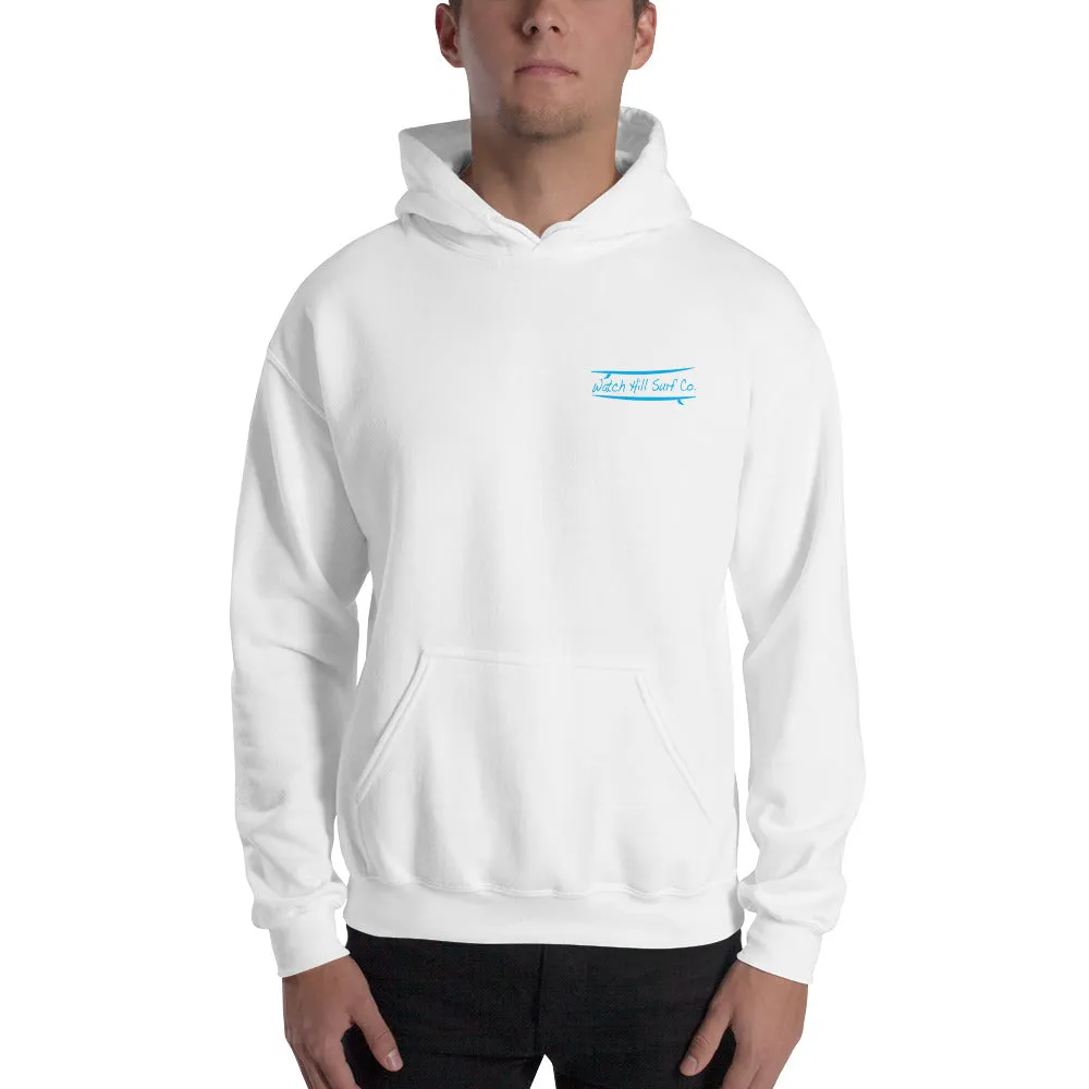 Watch Hill Surf Co. 'Parallel Boards' Unisex Hoodie - (Blue)