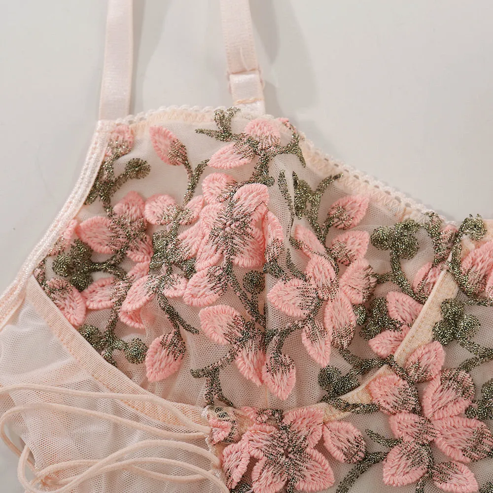 Weekend Romance Two Piece Corset Lingerie Set