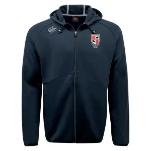 West Hartford Rugby Tempo Vapodri Full-Zip Hoodie by Canterbury