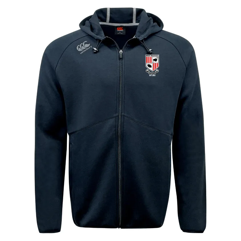 West Hartford Rugby Tempo Vapodri Full-Zip Hoodie by Canterbury