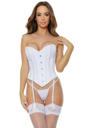 White Lace Corset