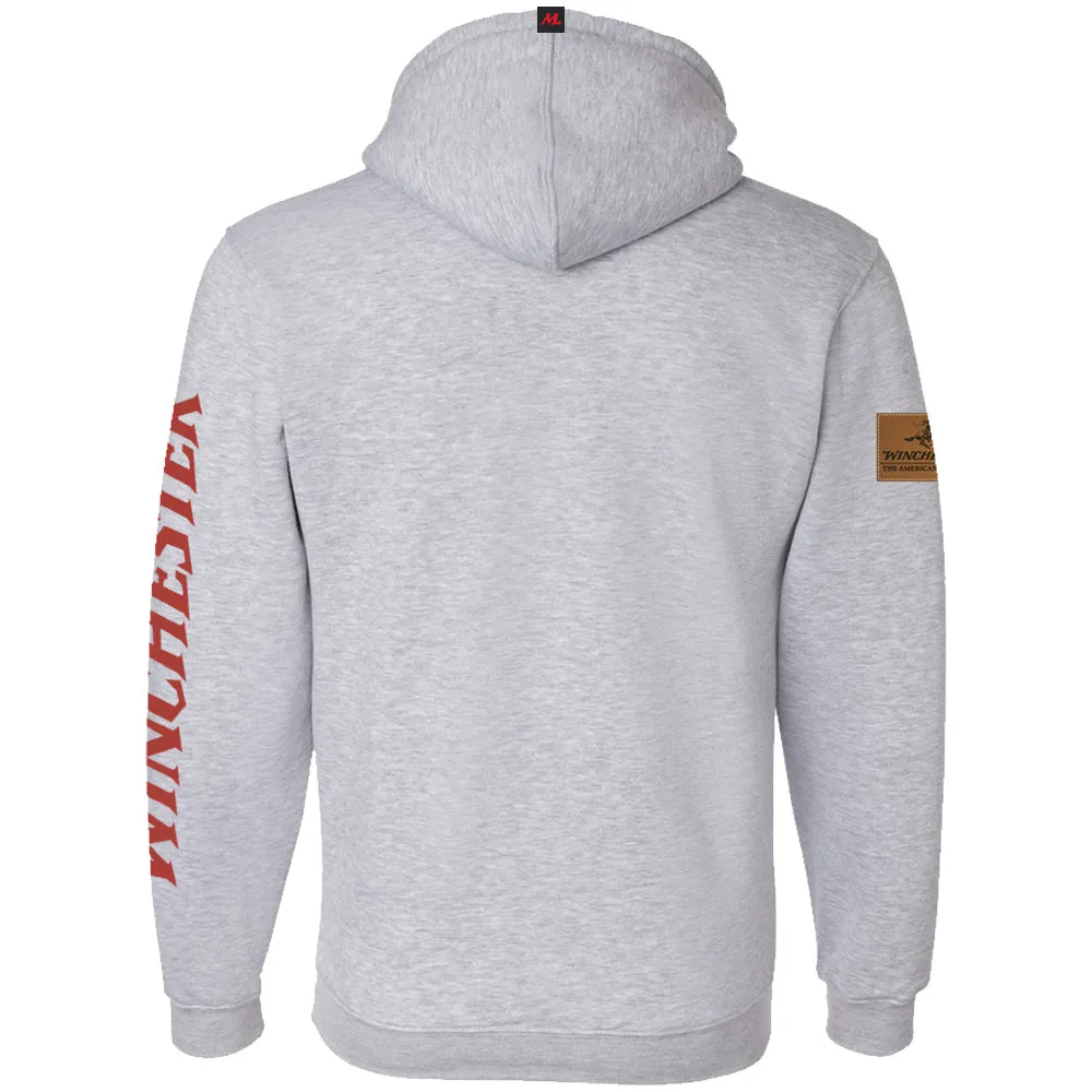 Winchester Legend - Skull Flag USA - Fleece Pullover Hoodie
