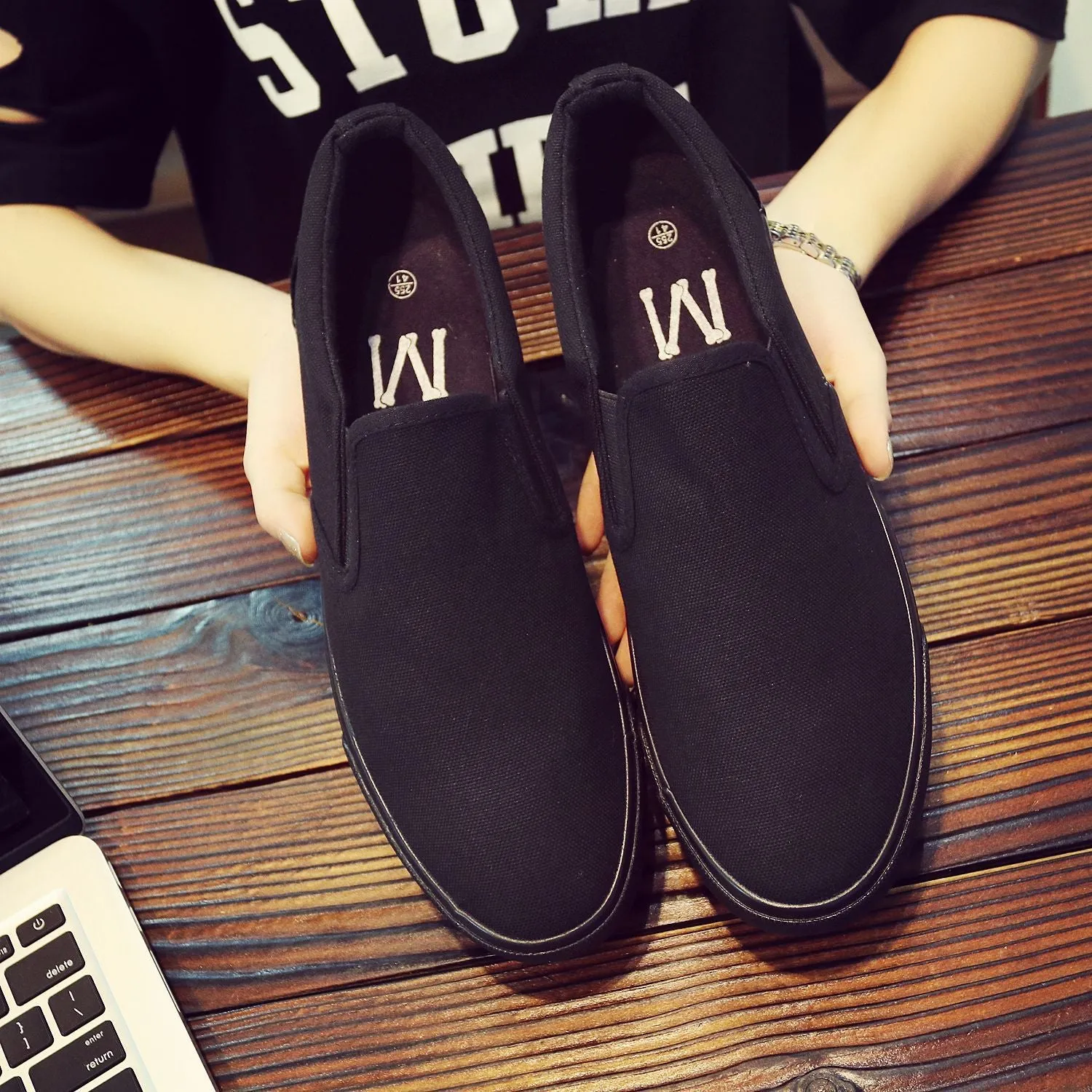 women flats shoes slip-on loafers women canvas shoes casual ladies shoes