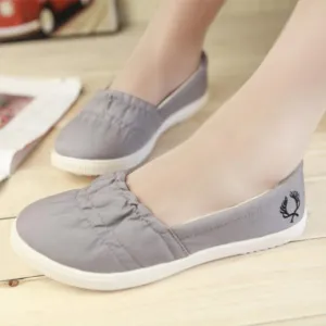 Women Loafers Slip On Flat Shoes Fashion Shallow Casual  Shoes