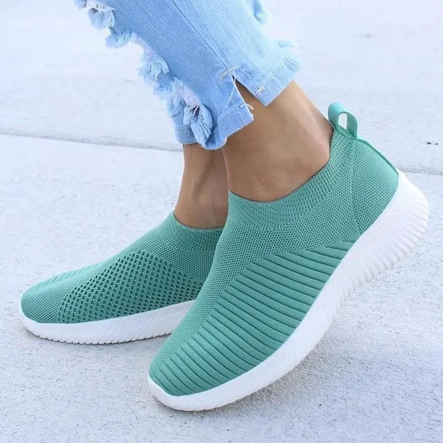 Women Shoes Knitting Sock Sneakers