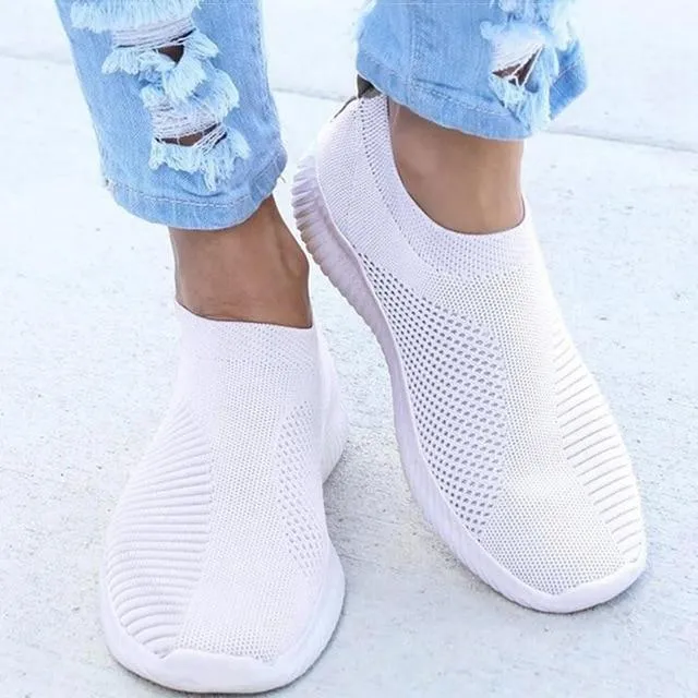 Women Shoes Knitting Sock Sneakers