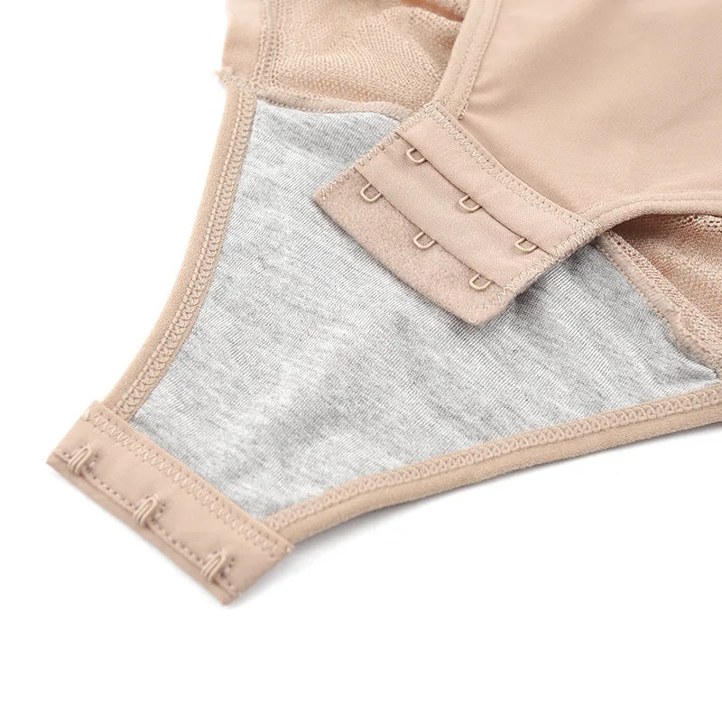 Women's Boxer Corset With Buckle Corset