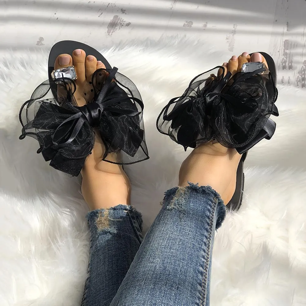 Women's Cute Bowtie Decorate Non-Slip Sandals