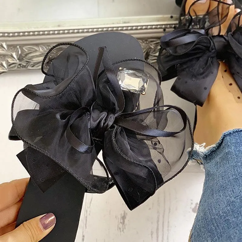 Women's Cute Bowtie Decorate Non-Slip Sandals