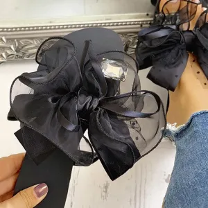 Women's Cute Bowtie Decorate Non-Slip Sandals