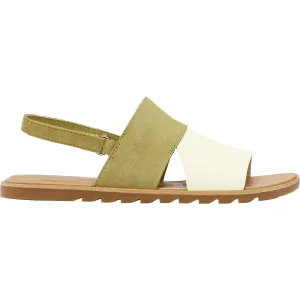 Women's Sorel | Ella ll Slingback Sandal | Olive Shade and Chalk