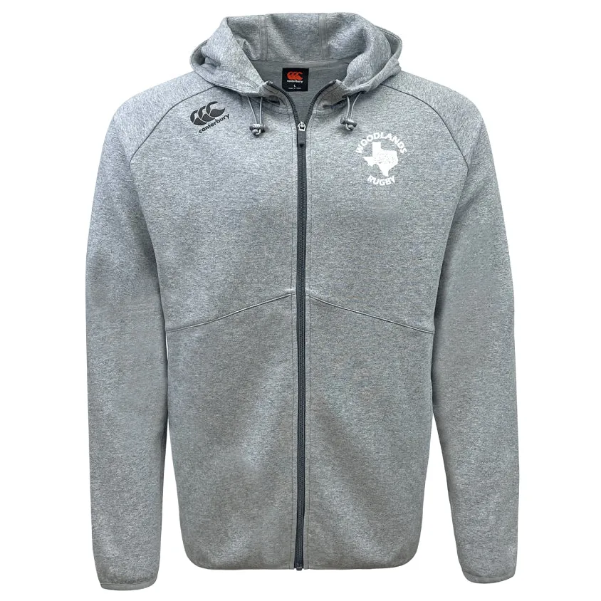 Woodlands Rugby Tempo Vapodri Full-Zip Hoodie by Canterbury