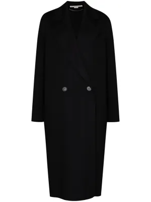wool Buy-more-save-more oversize coat double-breasted Multi-device compatible