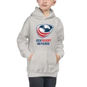 Youth USA Rugby Referees Hoodie - Grey
